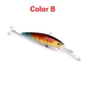 Merk ABS plastic crank minnow vissen lokt 2 # haken 16cm 33g hete laser hard vis aas visgerei 6 kleuren