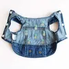 Jeans Pet Dog Vest Shirts Clothes Winter Puppy Cat Denim T-shirt Casual Cowboy Jacket For Small Dogs Chihuahua Coat Costume 10A297S