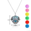 106 Styles Arbre de Vie Colliers Creux Médaillons Pendentifs Chockers en Acier Inoxydable 316L avec 50 ~ 60cm Chainmulti Aromatherapy Pcs