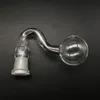 Tubi per bruciatore a nafta in vetro con 10mm 14mm 18mm maschio femmina comune Pyrex Bruciatore a nafta in vetro Gorgogliatore Fumo d'acqua Pipa a mano Tabacco