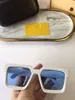 La dernière vente de lunettes de soleil de créateurs de mode populaires 96006 monture de plaque carrée lentille anti-UV400 de qualité supérieure avec boîte d'origine