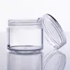 30 stks Verpakking Cosmetische Container Cream Jar Plastic Sample Box Verpakking Schaduw Lege Clear Met Concave Caps 3G 5G 10G 15G 20G