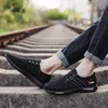 vendita più nuovo stile semplice di alta qualità9 tessuto economico scarpe da ginnastica bianche blu comode scarpe sportive da uomo grigio scuro sneakers casual 3846