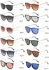 Gafas de sol de espejo retro vintage para mujer, gafas de sol de ojo de gato de diseñador CALIENTE, protección de leopardo, espejo 41M71, 12 colores, 10 piezas, envío rápido