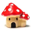 DIY Miniature Mushroom House Ornaments Potted Plant Garden Decor