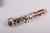 Nuovo clarinetto professionale clarinetto in palissandro placcato argento chiave in sib chiave a 17 tasti custodia per clarinetto n. 7