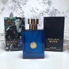 BLUE Perfume 100ml Pour Homme Femme Man Woman Fragrance Eau De Toilette Parfum Cologne Long Lasting Good Smell Brand Purple Perfumes Spray High Quality Fast Ship