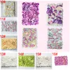 Accessoires de scène mur végétal décoration de mariage fleur artificielle mur fond cryptage Rose pivoine entrelacs mur fond Fondo De Pared De Flores Artificiales