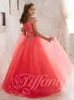 Custom Made Lovely Girl039S Pageant Vestes Off Ombre Crystals Cristals Corset Back Flower Girl Dresses Organza Kids Formal W6839840