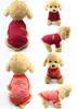 Nowy Pet Dog Knitwear sweter Fleece Płaszcz Miękkie Pogrubienie Ciepłe Pup Psy Koszula Koszula Zima Pet Dog Cat Ubrania Soft Puppy Customes Odzież