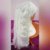 Fabulous Arabic Muslim Bridal Veils Chic Appliqued Lace Beaded Hijab Dubai S Arab Wedding Veil Women Special Occasion Accessories1782465