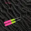 Crochet tresses Extensions de cheveux synthétique printemps torsion soyeux brins jamaïcain rebond bombe torsion Crochet tressage cheveux