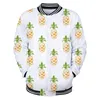 New 3d Print Baseball Jacket Coat Fruit Fashion Kawaii Men Women Hoodie Sweatshirt Casual Long Sleeve 3D Hoodies Jackets Top 4XL
