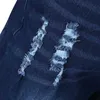 Jeans pour hommes mode casual poche fermeture éclair Slim Fit déchiqueté pantalons longs pantalon Daliy élégant confortable hommes Jeans1