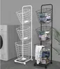 Storage rack clothes Lou baskets Laundry Organization household classification Nordic multi-layer dirty basket iron