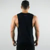 Verão Gyms Tank Tops Para Homens Moda Masculina Undershirts Esportivos Desgaste Musculação Homens de Fitness Exercício Colete Sem Mangas Camisa