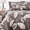3 pcs macio confortável e respirável floresta primitiva soft bedclothes colcha edredom conjunto de cama conjunto com fronha uk