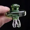 Smoking Colored Dual Directional Glass Carb Cap for 2mm 3mm Thick Quartz Banger Nail and Thermal Banger Dab Oil Rigs 767