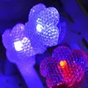 Éclairage de nouveauté LED Ring Lights Anneaux d'ouverture Party Bar Finger Night Light Garçons et filles Cadeaux pour enfants Jouets pour enfants Cadeau de festival de mariage