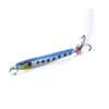 Hengjia Metal Fishing Lure Lead Beait 5.7cm 10.8g Sztuczne Pesca Tackle Realistyczne 3D Oczy laserowe Jig z hakiem 8 # Hook