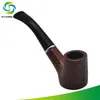 Nova onda de tubulação de madeira clássica Xiangyun Long Handle Liso Modelando ferramenta de tabaco