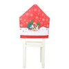 Décorations de noël YORIWOO père noël chaise couverture cuisine Table couvre bonhomme de neige cerf joyeux pour la maison 2021 noël arbre1