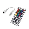 Przyciemniany zestaw listwy LED 30LED / M 150D 12 V 5050 RGB LED Lights Strip 5M Tape Lighting Mini Controller 244keys