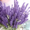 12 Köpfe PE Blumenstrauß Bimulation Lavendelzweig Künstliche Pflanzen Fake Home Hochzeit Dekopflanze