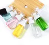 30ML 60ML Sprühflasche U-förmige Zerstäubersprühflaschen mit dicker Wand und dickem Boden Kosmetik Transparente Verpackungsflaschen GGA3469-1