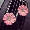 Car Perfume Clip Home Essential Oil Diffuser For Locket Clip Flower Air Freshener Vent Clips Conditioning Accessories Cute Girls Women Automotive Interior Trim