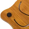 Kök Tjockad Anti-Hot Isolation Mat Fack Pad Cartoon Hollow Wooden Coaster Placemat Anti-Skid Pad Mats Bottom med silikon DH1179