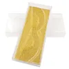 Caja de embalaje de pestañas postizas acrílicas Cajas de pestañas de visón 3D falsas Caja de cristal transparente de imitación con bandejas RRA2776