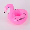 Uppblåsbar Flamingo Drinks Cup Holder Flamingo Donut Watermelon Lip Pools Floating Toys Party Bath Drinking Cup Seat Summer Drop Ship Ship Ship