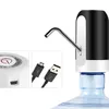 USB Laddning Automatisk Vattenpump Elektrisk Vattenfat Dricksfountain Electric Water Bottle Switch Drinkware Tools T2I5611