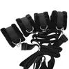 Meselo 1 Set BDSM Bondage Strap Plush s sexleksaker för par flirta, under sängen Harness Strap Wrists Ankel s vuxna spel Y190716