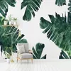 3D Wallpaper Modern Simple Banana Plant Leaf Photo Wall Murals Living Room TV Sofa Bedroom Background Art Wall Papers Home Decor