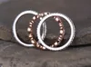 Pierścienie zespołowe Visisap 3 w 1 Zestaw pierścionków ślubnych do akcesoriów weselnych Rose biały złoto Kolor Kobiet Modna Biżuteria B5221224V
