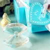 30 st Crystal Clamshell Favoriter Beach Themed Wedding Gifts Baby Shower Crystal Födelsedagsfest Keepsake Event Leveries