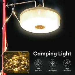Lanterne camping, lanterne à gaz portable,eclairage camping etanche