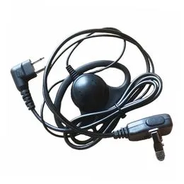 Casque Avec Micro PTT Talkie-walkie, écouteur Pour Radio Bidirectionnelle ICOM, IC-F24S IC-F14 IC-F11 IC-F21 IC-F4011 IC-F3011 IC-F3013 IC-F3GT