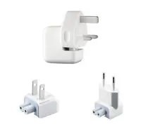 Adaptador eléctrico desmontable de corriente de cabeza de pato enchufe para  Apple iPad iPhone cargador USB MacBook