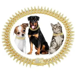 Collar De Perlas Para Perro, Collar Ajustable Con Perlas De Fantasía, Joyería Con Diamantes De Imitación, Bonito Collar De Boda, Accesorios Para Disfraz De Niña, Para Perros Pequeños, Cachorros Y Gat