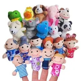 Set De 2 Marionnettes à Doigt Panda & Raton Laveur – Peluches Mignonnes Pour Enfants, Jeux Éducatifs Et Histoires Imaginaires