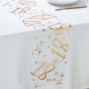 Sets De Table Ronds Jetables 34cm - Lot De 50 - Or Rose - Pour Mariage, Anniversaire, Fêtes