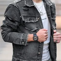 Veste demi-saison pour homme - Noir - Sans capuche - Veste en jean longue - Veste de loisirs légère surdimensionnée - Veste à manches longues - Printemps été - Grandes tailles - Veste d'été Veste demi-saison pour homme - Noir - Sans capuche - Veste en jean longue - Veste de loisirs légère surdimensionnée - Veste à manches longues - Printemps été - Grandes tailles - Veste d'été