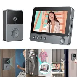 Video Doorbell 1080P Tuya Smart Video Deurbel 2.4GHz 5GHz Draadloze