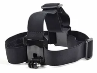 Accesorios de Gopro Elástico Ajustable Cabeza de nylon Correa Cinturón de cinturón Montaje Adaptador para cámara HD HERO 1 2 3 3 SJ4000
