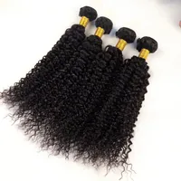 バージンインドの髪の織り人間の髪の束ウォーターウェーブWefts 8-34inch未処理のブラジルのペルーのモンゴル髪の拡張卸売
