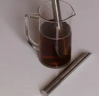 Darmowa Wysyłka Filtr Ze Stali Nierdzewnej Tea Sticks Teaspoon Colander Tea Sitko