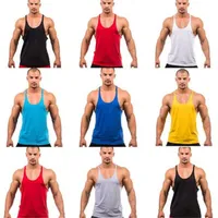 Ny Ankomst Män Tank Topp Gym Tank Toppar För Män Fitness Gym Tank Top Shirt Men Gym Vest Out310